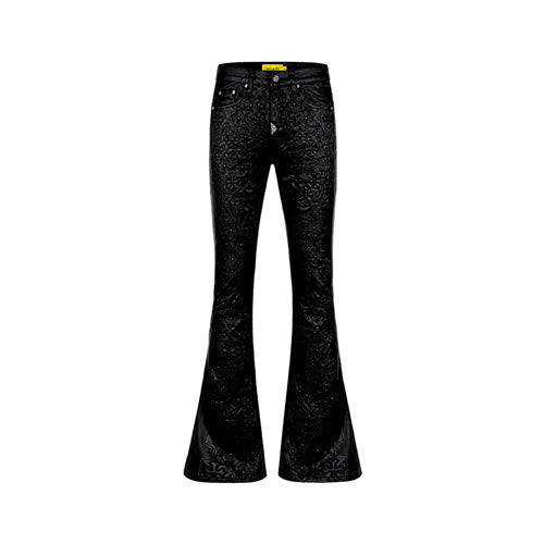 GUAPI ALL BLACK RELIC WAXED DENIM V2