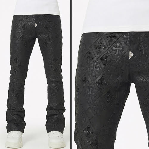 GUAPI ALL BLACK RELIC WAXED DENIM V2