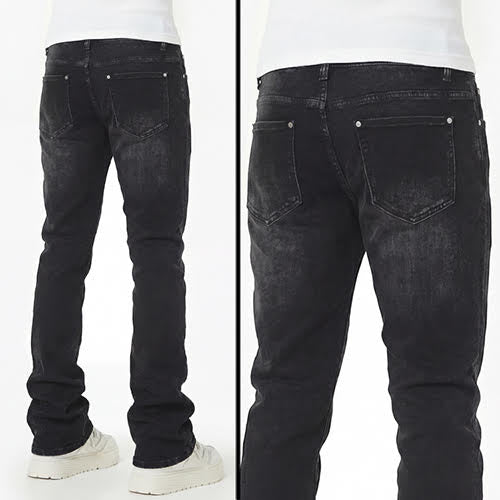 GUAPI OBSIDIAN BLACK RELIC DENIM
