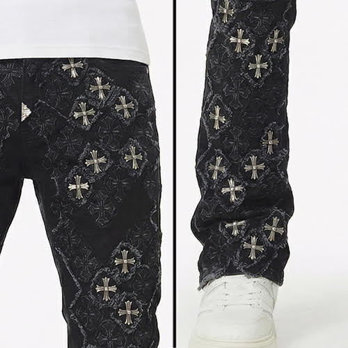 GUAPI OBSIDIAN BLACK RELIC DENIM
