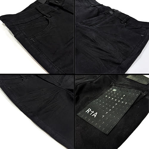 RtA BRYANT SKINNY JEAN BLACK LOGO