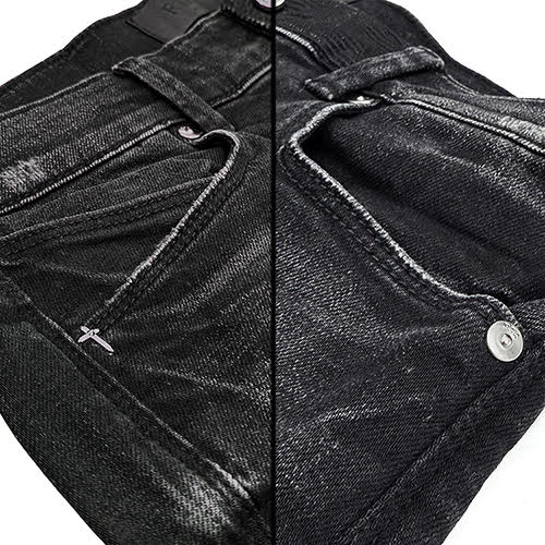 RtA CLAYTON SKINNY JEAN GRAPHITE FADE