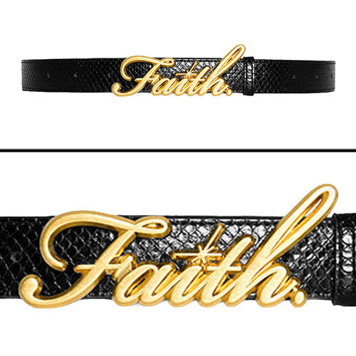 FAITH BY LUIS GOLD FAITH BELT