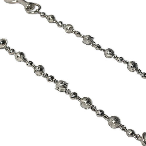 Starchain World SILVER PLANETS WALLET CHAIN - NO STONES