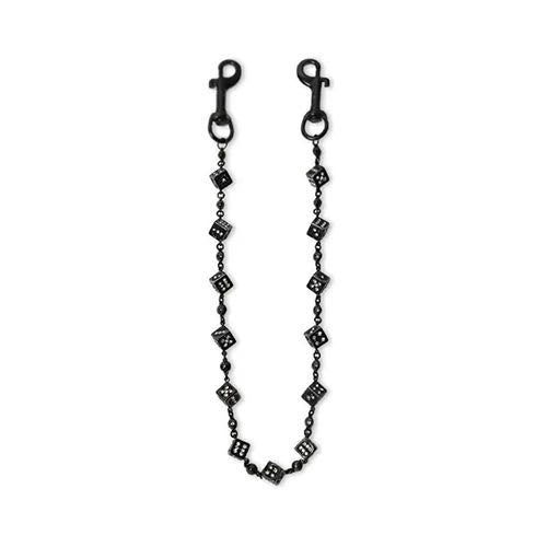 Starchain World BLACK DICE WALLET CHAIN