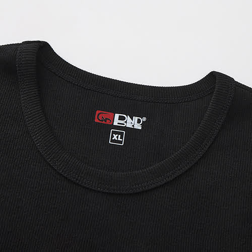 DND4DES THREADED T-SHIRT BLACK