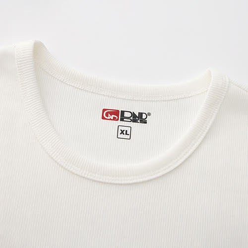 DND4DES THREADED T-SHIRT WHITE