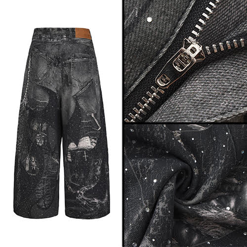DND4DES ARMOR FULL DIAMOND TROUSERS