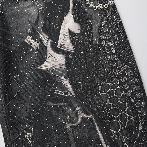 DND4DES ARMOR FULL DIAMOND TROUSERS