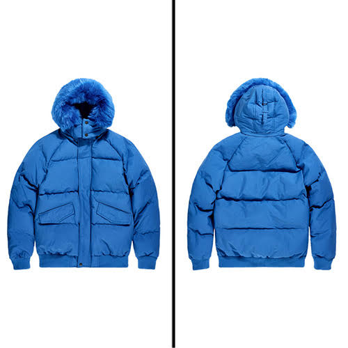 JORDAN CRAIG ATLANTIC AVE BOMBER JACKET ROYAL