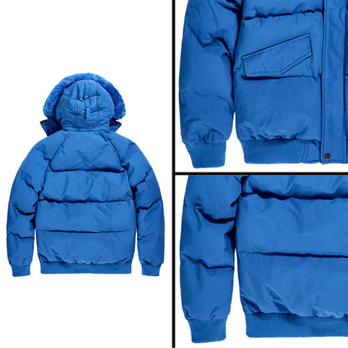 JORDAN CRAIG ATLANTIC AVE BOMBER JACKET ROYAL