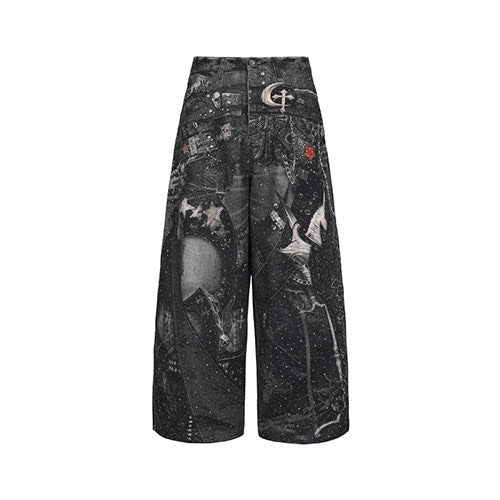 DND4DES ARMOR FULL DIAMOND TROUSERS