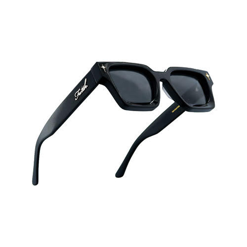 FAITH BY LUIS NAVIGATOR SUNGLASSES BLACK CHROME