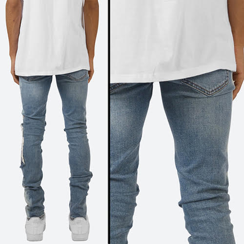 mnml X161 STRETCH SKINNY DENIM - BLUE