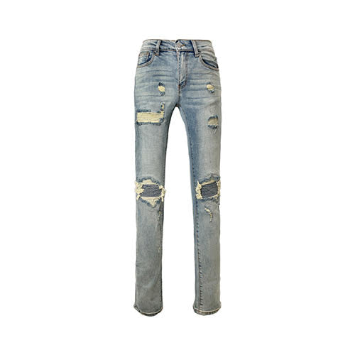 mnml X162 STRETCH SKINNY DENIM - BLUE