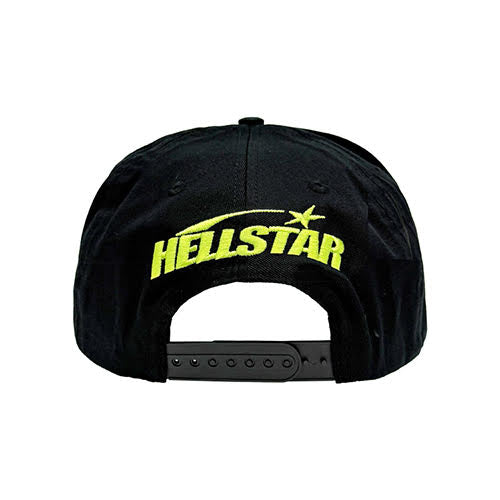 HELLSTAR NY RHINESTONE SNAPBACK BLACK/NEON