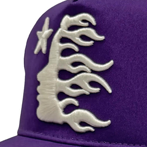 HELLSTAR OG LOGO SNAPBACK PURPLE