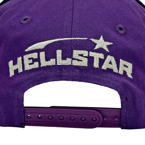 HELLSTAR OG LOGO SNAPBACK PURPLE
