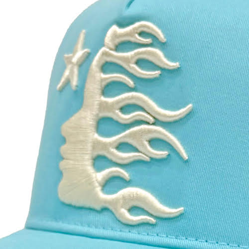 HELLSTAR OG LOGO SNAPBACK BABY BLUE
