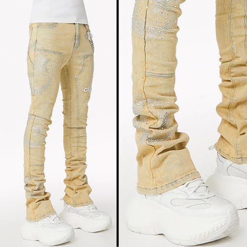 GUAPI VINTAGE CALLIGRAPHY DENIM