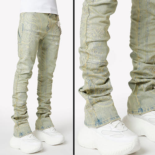 GUAPI VINTAGE PAISLEY DENIM