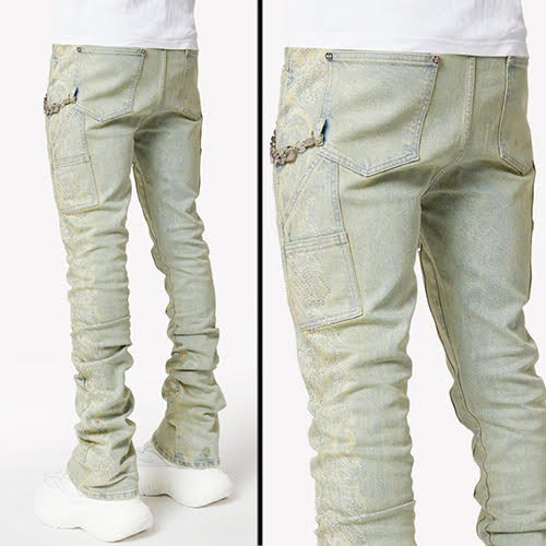 GUAPI VINTAGE PAISLEY DENIM