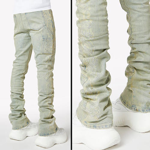 GUAPI VINTAGE PAISLEY DENIM