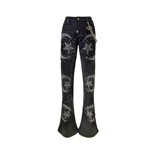 GUAPI WAXED CALLIGRAPHY DENIM