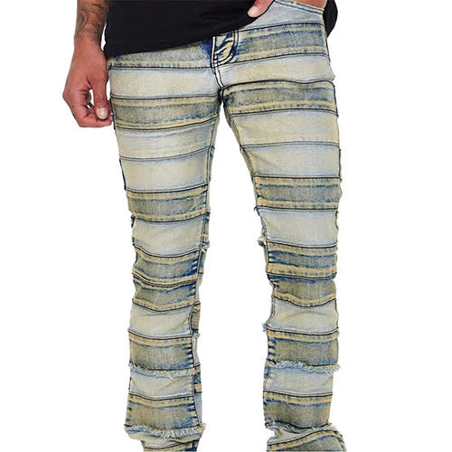 VALABASAS STACKED PHEONIX JEANS VINTAGE WASH