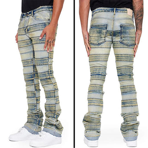 VALABASAS STACKED PHEONIX JEANS VINTAGE WASH