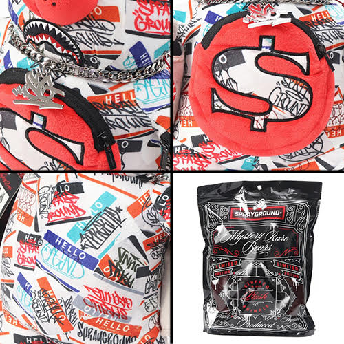 SPRAYGROUND STICKER PACK BEAR 16 INCH