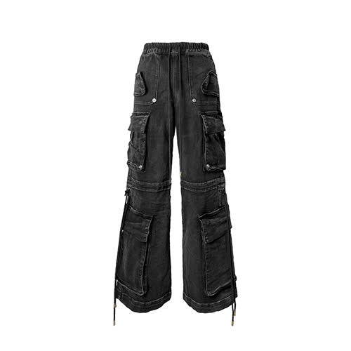 GUAPI IRON GREY CARGO DENIM