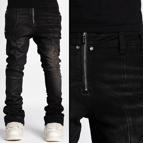 GUAPI WAXED SPLIT DENIM
