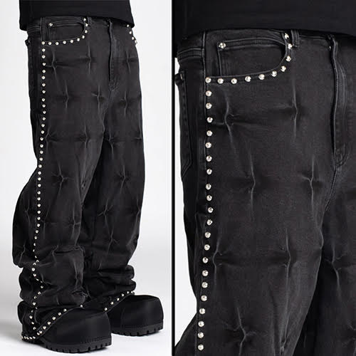 GUAPI IRON GREY FLASH DENIM