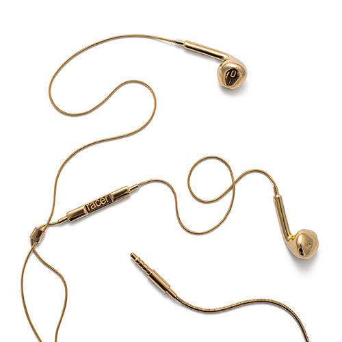 Racer Worldwide GOLD RACERPODS NECKLACE