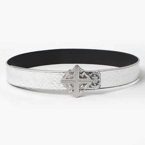 GUAPI CHROME LEATHER BELT