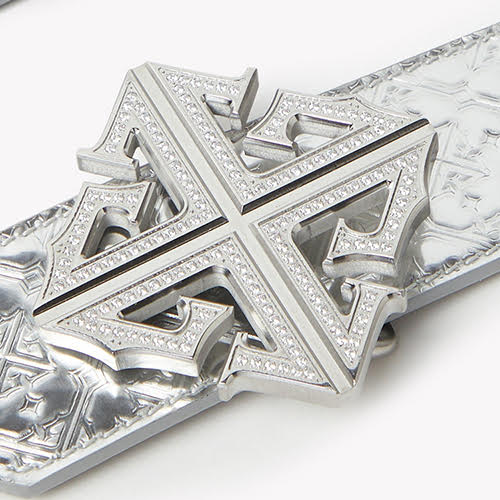 GUAPI CHROME LEATHER BELT