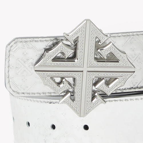 GUAPI CHROME LEATHER BELT