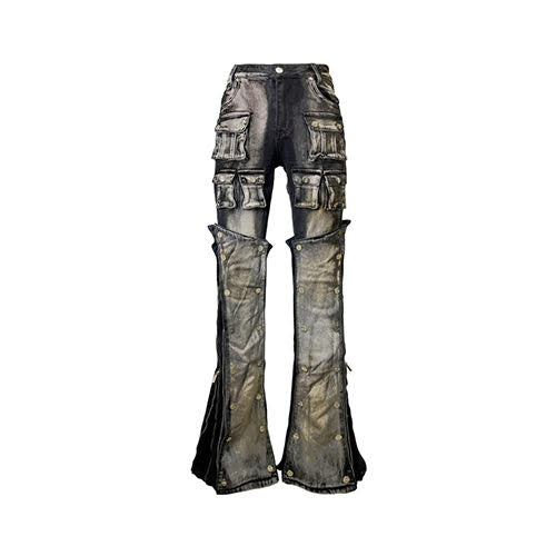 GUAPI SHADOW GREY STACKED PREMIUM DENIM