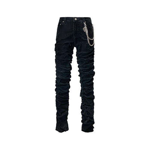 GUAPI All BLACK SUPER STACKED DENIM V2