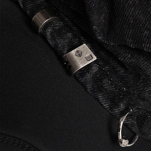 GUAPI VINTAGE GREY PIERCING DENIM