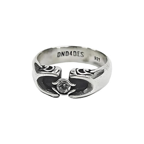 DND4DES HONEYSUCKLE PATTERN SMALL RING