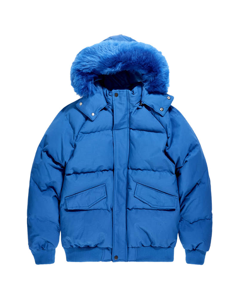 JORDAN CRAIG ATLANTIC AVE BOMBER JACKET ROYAL