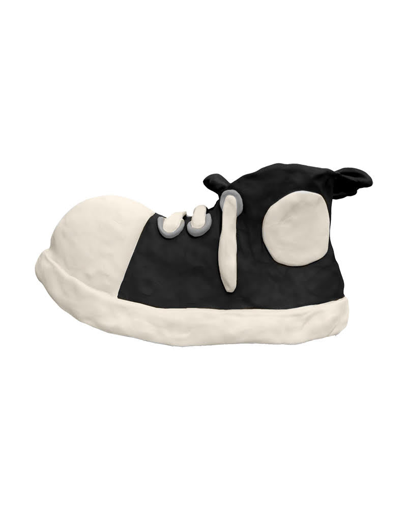 Bravest Studios BLACK CLAY SHOE