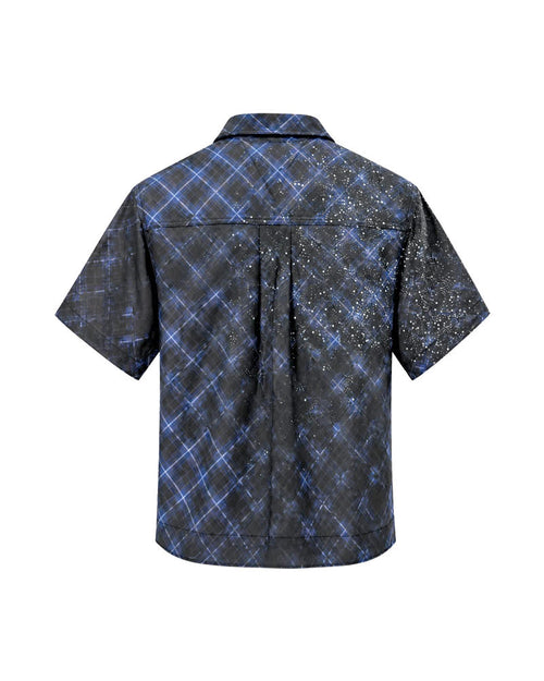 GUAPI BLUE VOLTAGE LEATHER SHIRT