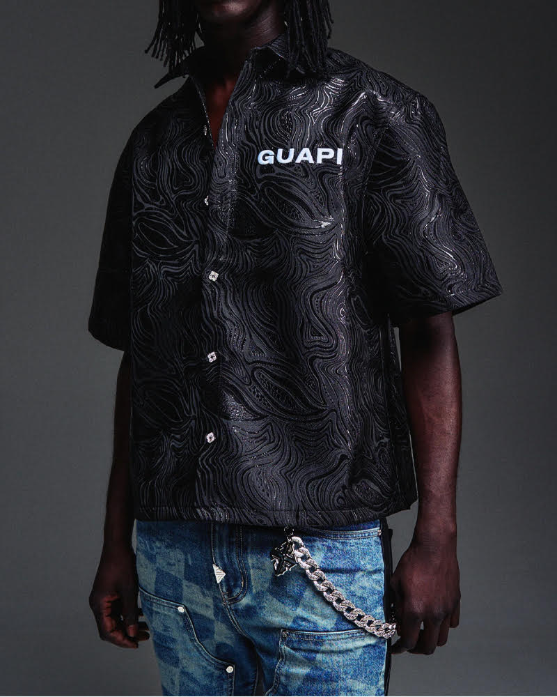 GUAPI LIQUID BLACK SHIRT