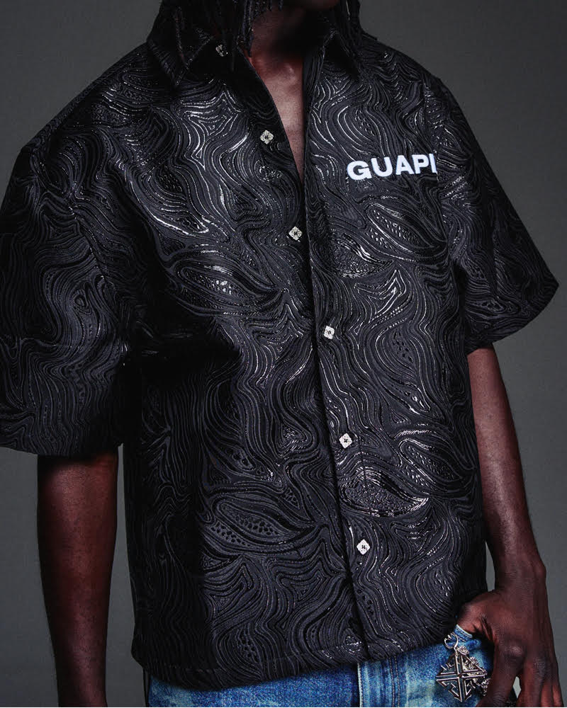 GUAPI LIQUID BLACK SHIRT