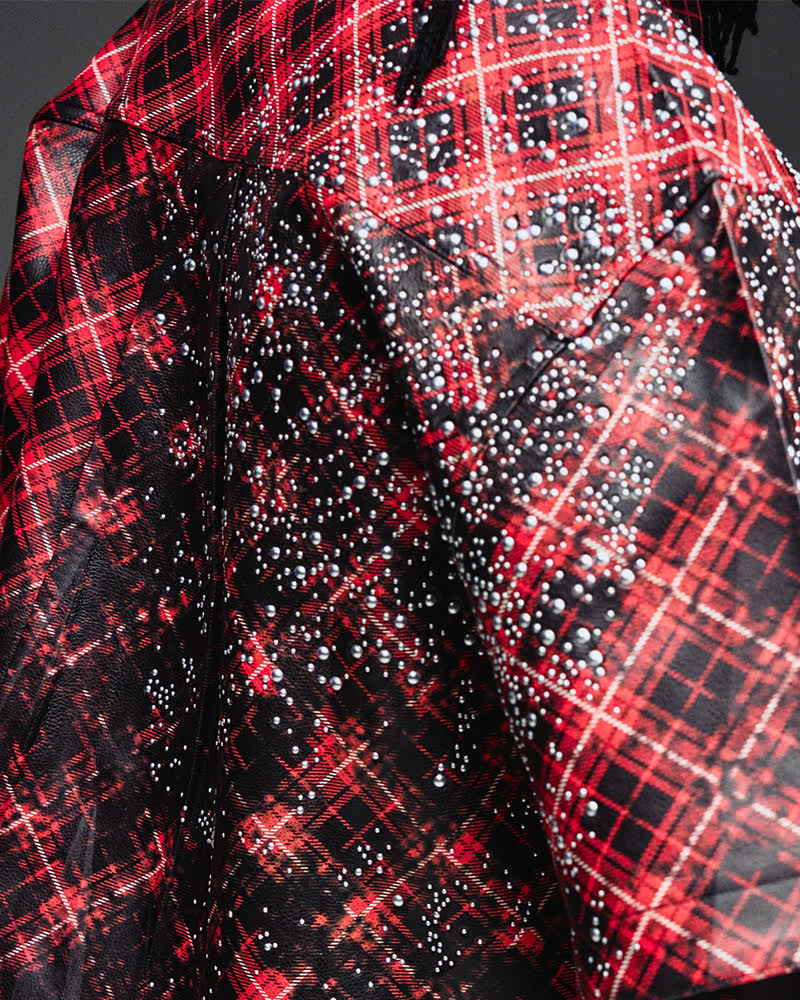 GUAPI VINTAGE INFERNO LEATHER SHIRT