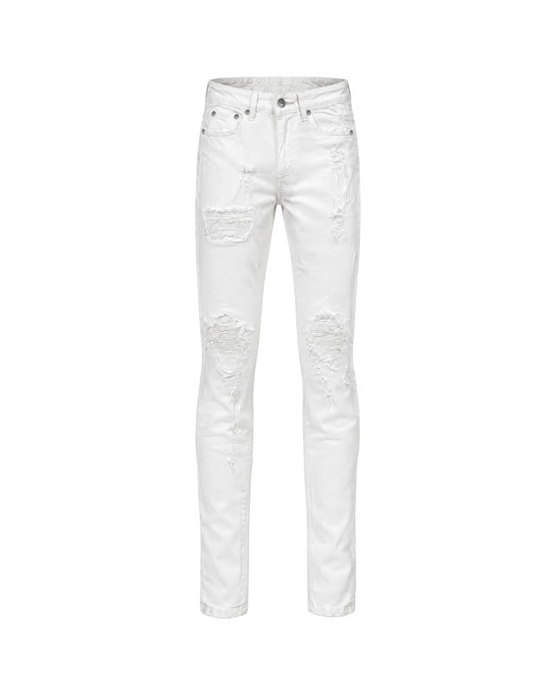 mnml X162 STRETCH SKINNY DENIM - WHITE