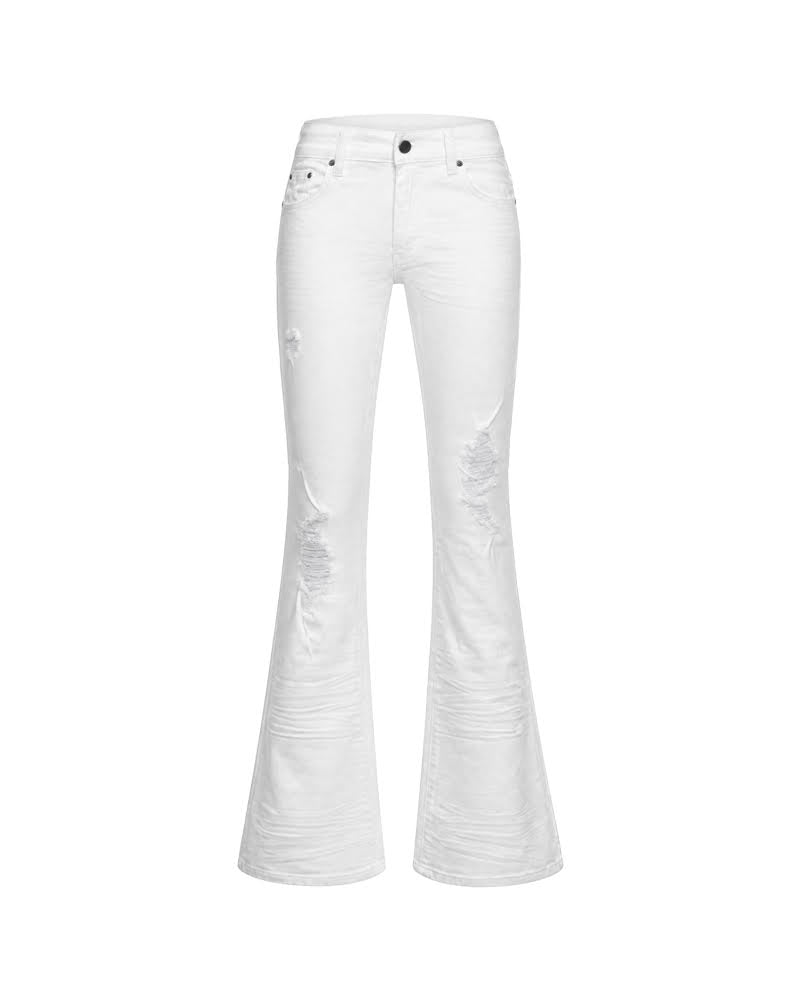 mnml X598 SKINNY STACKED DENIM - WHITE